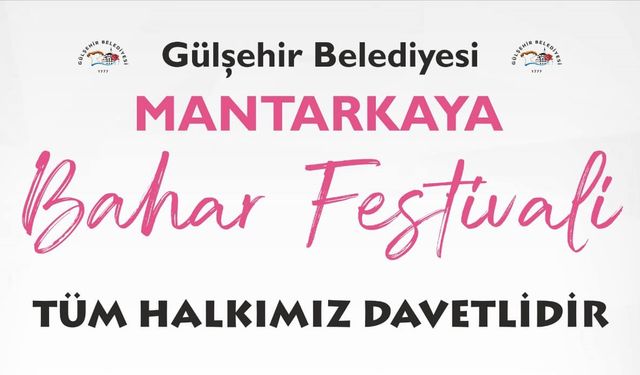Gülşehir'de bahar festivali