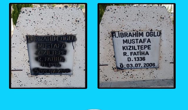 Derinkuyu Belediyesinden mezar taşındaki isimler hakkında açıklama