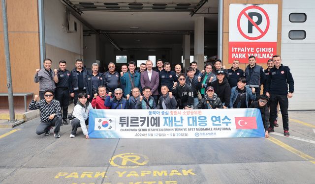 Güney Koreli İtfaiyeciler Nevşehir’de