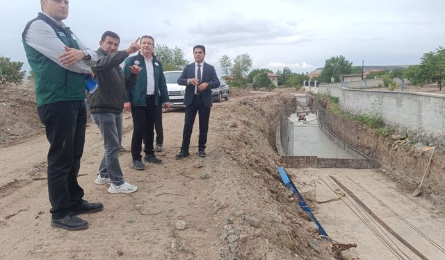 DSİ, Nevşehir’de Taşkın Kontrol Projelerini inceledi