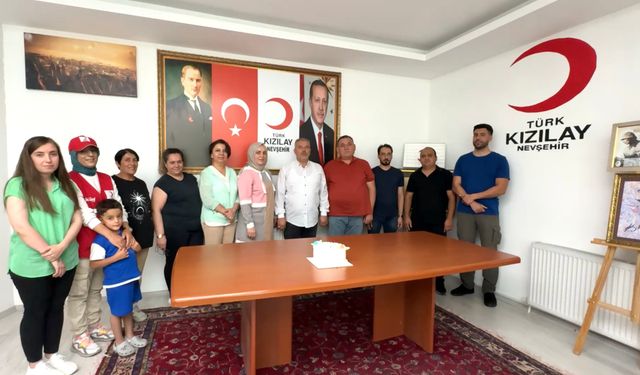 Kızılay Nevşehir Şubesi kurbanda Türkiye birincisi oldu