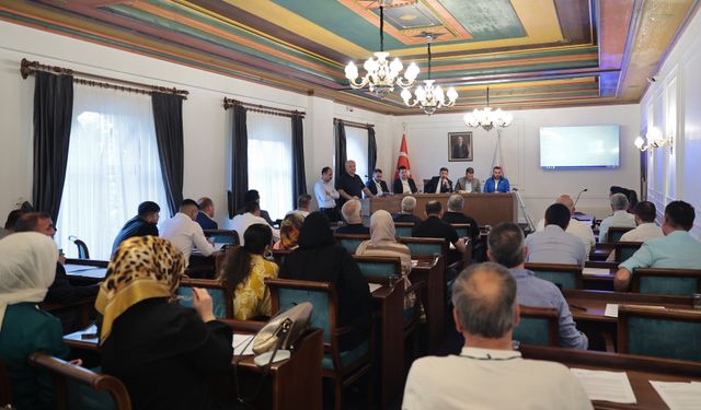 Nevşehir Belediye Meclisi gündem maddelerini karara bağlamak üzere toplandı