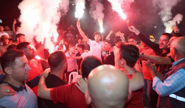 Nevşehir'de çeyrek final sevinci