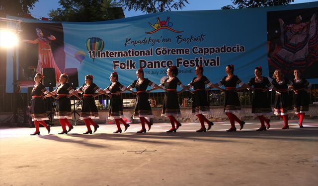 Uluslararası Kapadokya Halk Oyunları Festivali düzenlendi