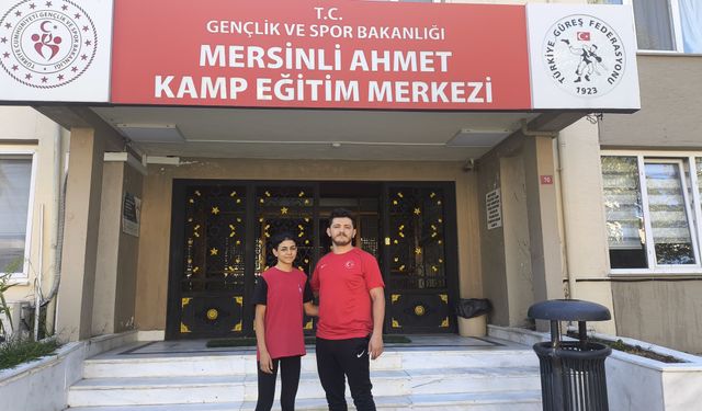 Nevşehirli kadın güreşçi Ürdün’de ay yıldızlı forma giyecek