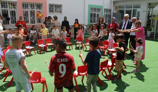 23 Nisan Anaokulundan okul öncesi etkinliği