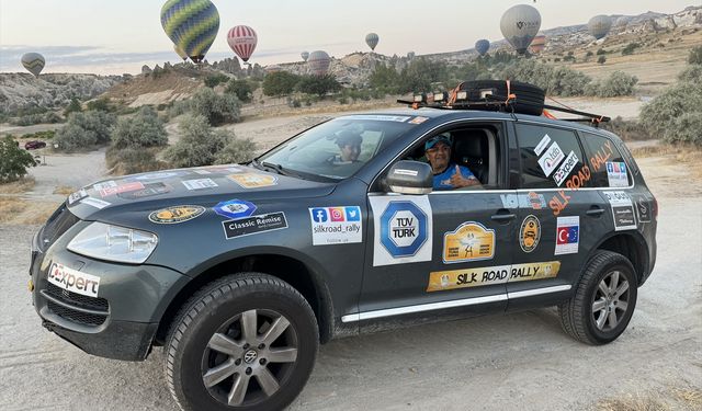 İpek Yolu Rallisi Kapadokya'dan hareket etti