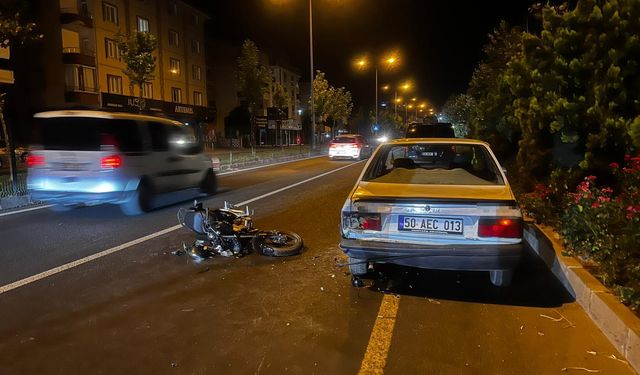 Kaza yapan motosiklet sürücüsüne ve sahibine ceza yazıldı