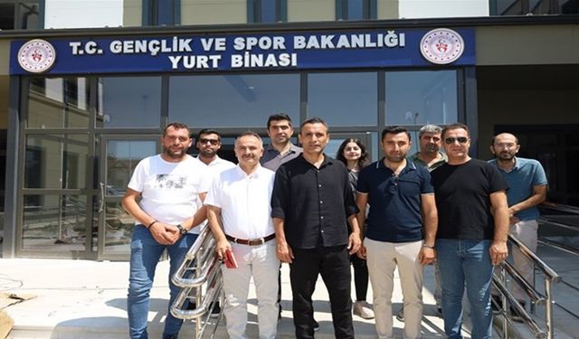 Özdemir, Ürgüp öğrenci yurtlarını inceledi