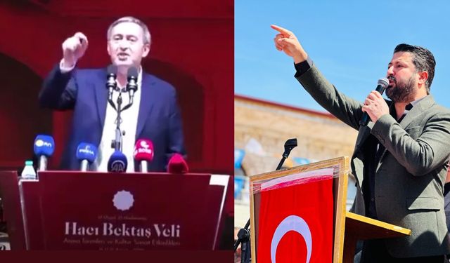 Çalışkan’dan Hacıbektaş'ta PKK propagandası yapan DEM Parti Genel Başkanına tepki