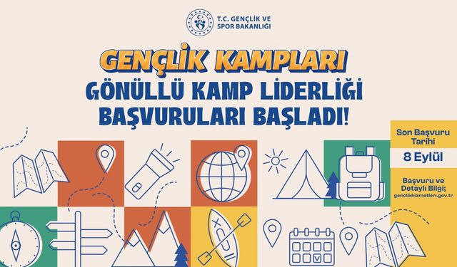 Gönüllü Kamp Liderliği başvuruları başladı