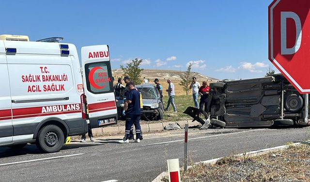 Nevşehir’de trafik kazası: 1 ölü, 4 yaralı