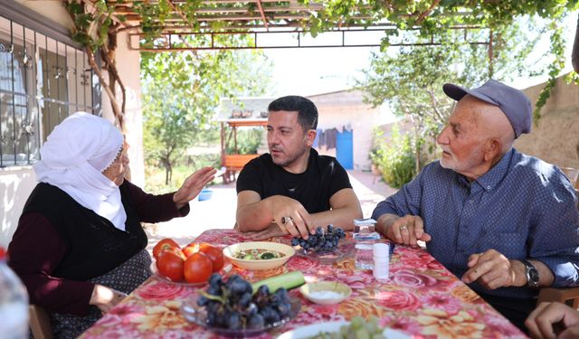 Başkan Arı hafta sonu mesaisine baba ocağında başladı