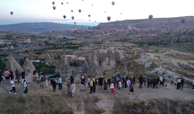 Kapadokya 8 ayda 3 milyona yakın ziyaretçi ağırladı