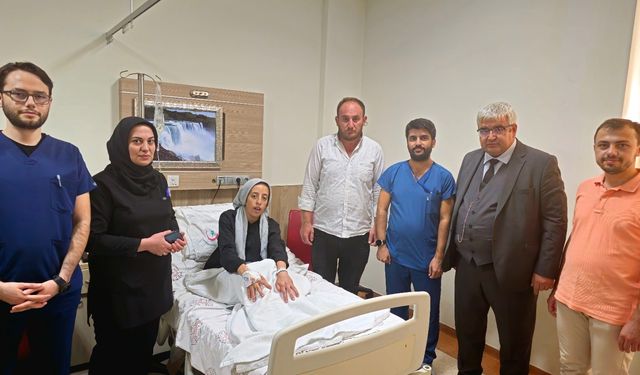 Nevşehirli felç hastası Niğde’de şifa buldu