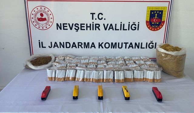 Kaymaklı’da binlerce adet kaçak makaron ele geçirildi