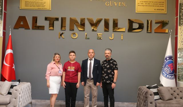 LGS Türkiye birincisi Önügören’in tercihi Altınyıldız oldu