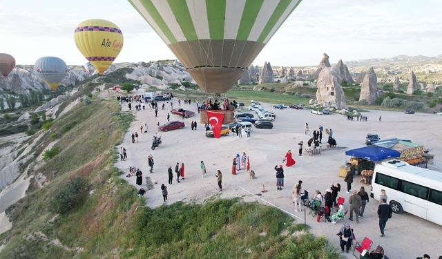 Kapadokya bölgesini 8 ayda kaç kişi ziyaret etti? (video)