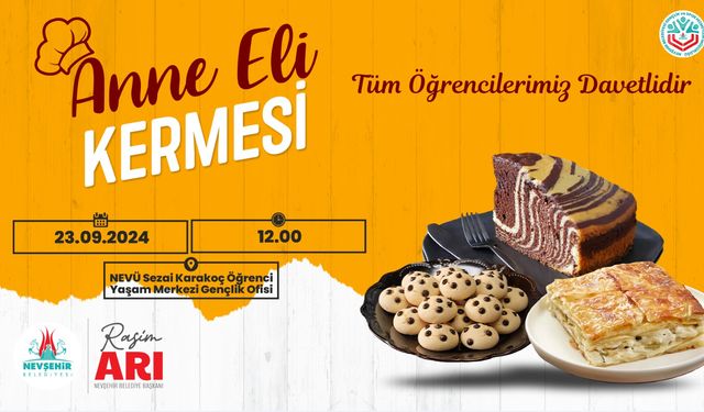 Nevşehirli kadınlar öğrenciler için kermes düzenliyor