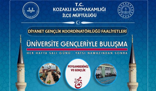 Kozaklı’da üniversite öğrencileri buluşuyor