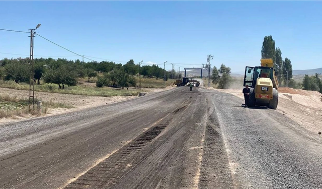 Uçhisar - Çardak yolu bugün trafiğe açılıyor