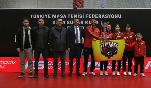 Kupa, KAP-OFF Nevşehir Masa Tenisi Spor Kulübü’nün