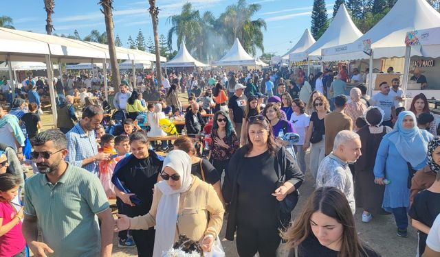 Nevşehirliler Uluslararası Lezzet Festivali'ne akın etti