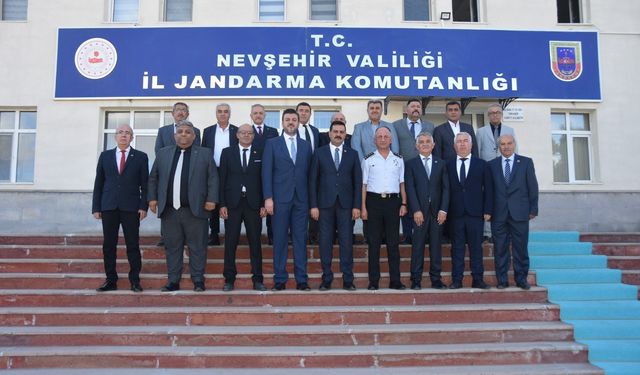 İl Genel Meclisinden Jandarma Komutanı Öksüz’e ziyaret