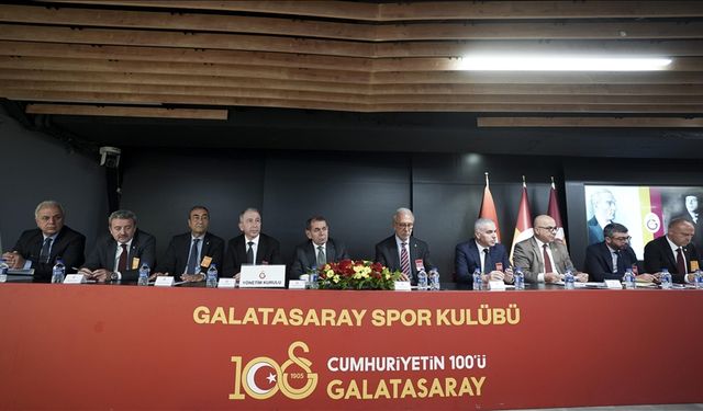 Galatasaray Kulübünde divan kurulu toplantısı yapıldı