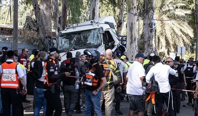 Tel Aviv'de eylem: 1 kişi öldü, 39 kişi yaralandı