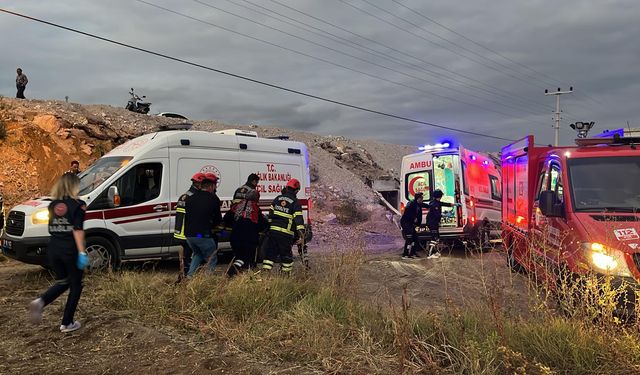 Karacaören köyünde kaza: 5 yaralı