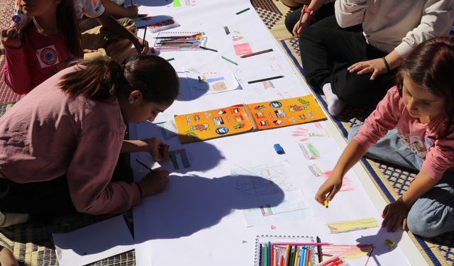 Nevşehir’de “Filistinli Çocuklar İçin Çiz” etkinliği gerçekleştirildi