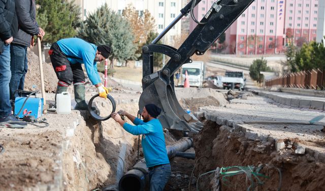 Bekdik Mahallesi içme suyu hattı yenilendi