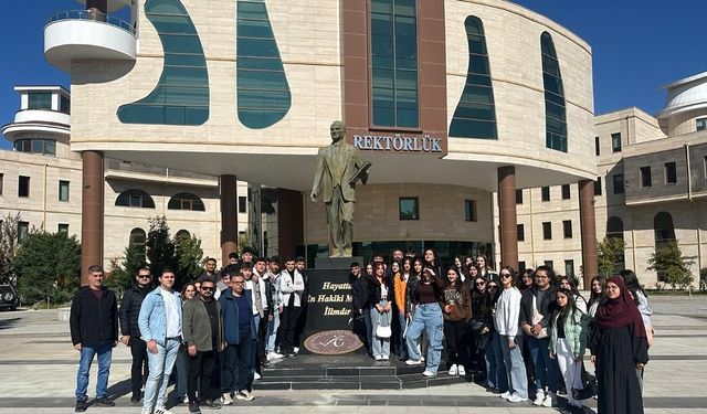 Kırşehir ve Yozgat lise öğrencilerinden NEVÜ tanıtım gezisi