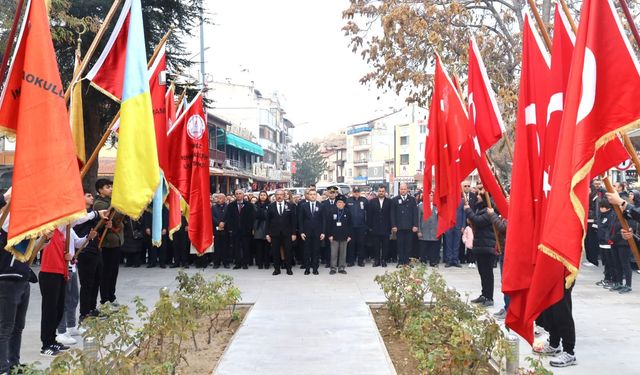 Mustafa Kemal Atatürk vefatının yıldönümünde Avanos’ta anıldı