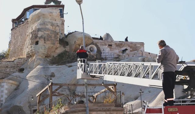 Göremeliler anonsları artık daha net duyacak