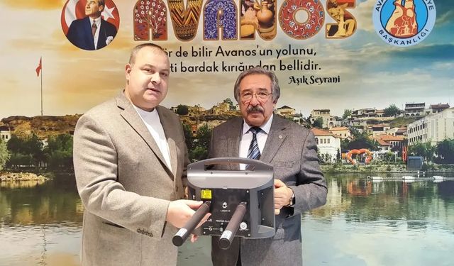 Başbuğ’dan Avanos Belediyesine arama cihazı hediyesi