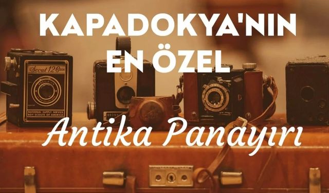 Ortahisar’a antika panayırı kuruldu