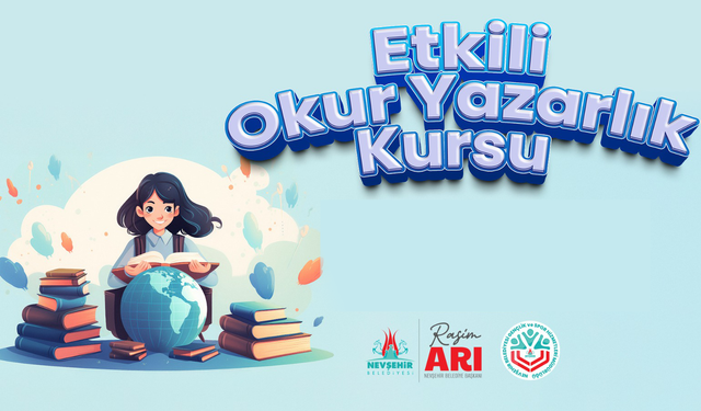 Etkili Okur Yazarlık Kursu başlıyor