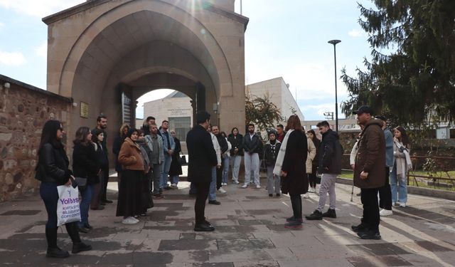 Öğrenciler Hacı Bektaş Veli Dergâhını gezdi