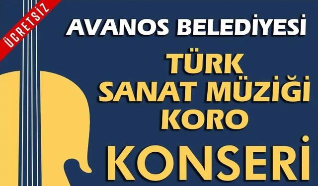 Avanos’ta konser düzenlenecek