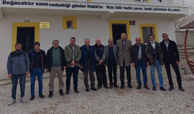 Kaymakam Gürkan vatandaşlarla bir araya geldi