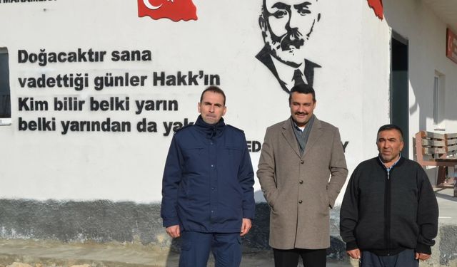 Kaymakam Gürkan, Akpınar köyünde ziyaretlerde bulundu