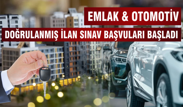 Nevşehir’de emlak ve araç alım satım sınavları başlıyor