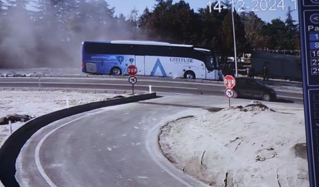 Kaza anı ortaya çıktı