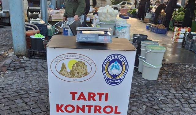 Pazaryerine Tartı Kontrol Noktası kuruldu