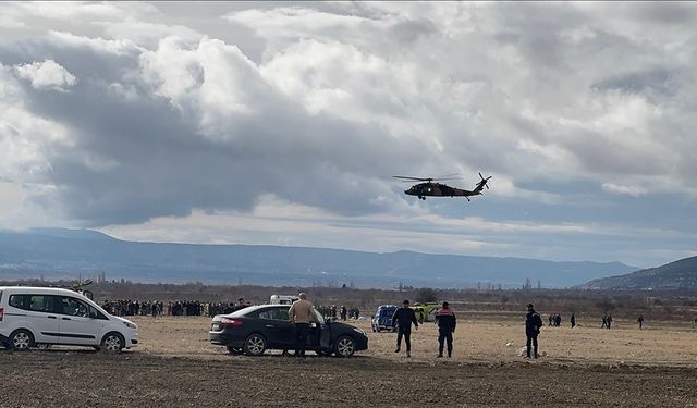 Askeri helikopter düştü 6 şehit var