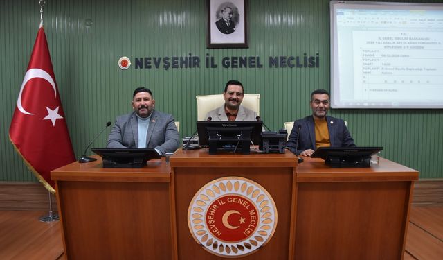 İl Genel Meclisi yılın son toplantısını yaptı