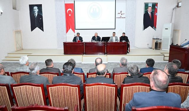 İl Özel İdareleri ve Belediyeler Birliği Meclis Toplantısı yapıldı