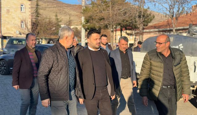 İl Başkanı Aygün'den köy ziyaretleri